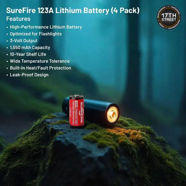 Alt view image 5 of 6 - SureFire X300 Handgun WeaponLight, Black with Batteries/Tester/Cases Bundle