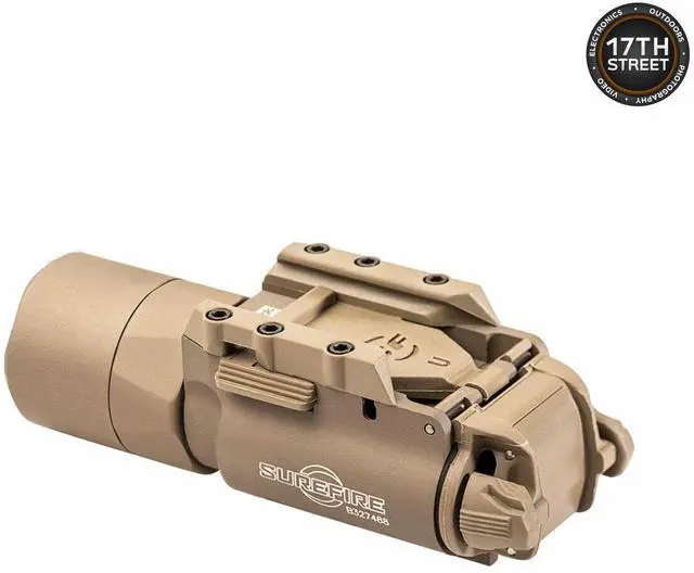 Alt view image 6 of 6 - SureFire X300U-A Ultra LED WeaponLight, Tan with Batteries/Tester/Cases Bundle
