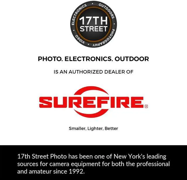 Alt view image 3 of 6 - SureFire M340C-PRO Mini Scout Light, Tan with Batteries/Tester/Cases Bundle