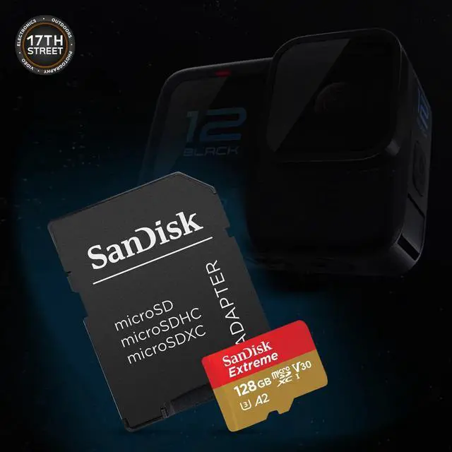 Alt view image 5 of 7 - GoPro HERO12 Black Action Camera with 128GB Memory Card and Battery Bundle