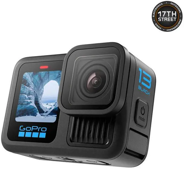 Alt view image 6 of 6 - GoPro HERO13 Black Action Camera+Dual Charger+Enduro Batteries+256GB Card Bundle