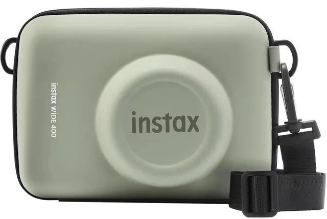 Main image of Fujifilm 600023879 INSTAX Wide 400 Camera Case with Adjustable Strap, Green