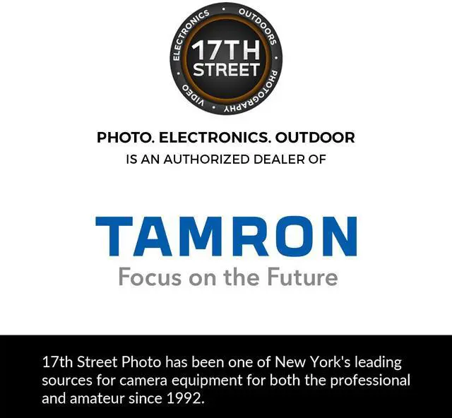 Alt view image 4 of 6 - Tamron 17-28mm f/2.8 Di III RXD Lens-Sony E+64GB Extreme SDXC+Tiffen Filter Kit