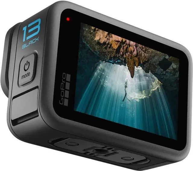 Alt view image 3 of 5 - GoPro HERO 11 Black 5.3K Action Camera Bundle 2 Batteries, Case, SD Card and Grip
