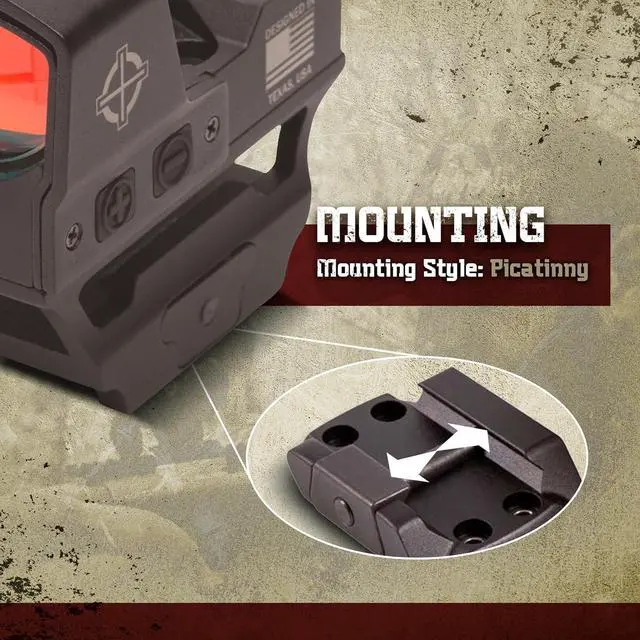 Alt view image 5 of 7 - Sightmark Core Shot A-Spec FMS Aluminum Reflex Sight, Black