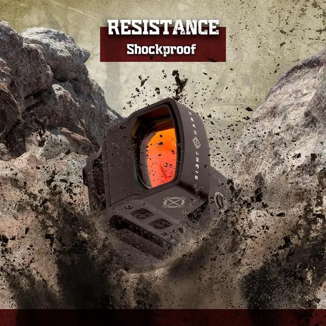 Alt view image 7 of 7 - Sightmark Core Shot A-Spec FMS Aluminum Reflex Sight, Black