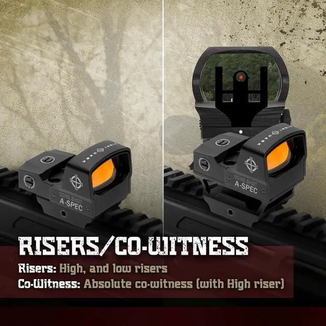 Alt view image 3 of 7 - Sightmark Core Shot A-Spec FMS Aluminum Reflex Sight, Black