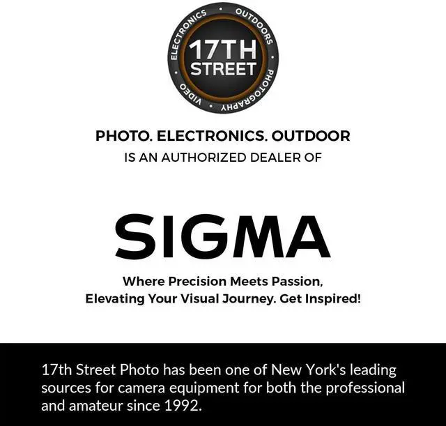 Alt view image 6 of 6 - Sigma 30mm F1.4 Contemporary Lens for Sony E-Mount+Elgato Cam Link 4K HDMI Kit