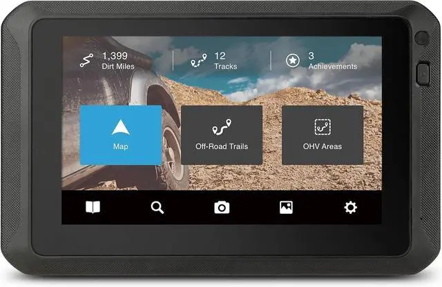 Main image of Magellan PRO Dual-Mount 7-Inch GPS Navigator, Rear-Facing Trail Camera, Black