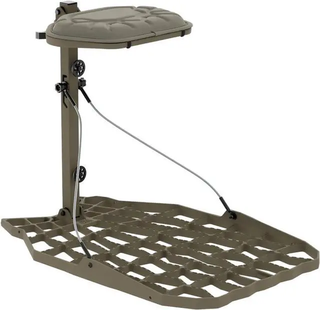 Main image of Novix Echo Lightweight Hang On Tree Stand Adjustable Seat, Aluminum