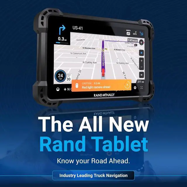 Alt view image 2 of 7 - Rand McNally GPS Truck Navigator with Industry's Best Custom Trucking Routes