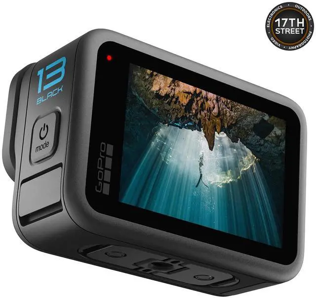 Alt view image 6 of 6 - GoPro HERO13 Camera 3 Batteries Charger 64-256GB cards Head Strap & Handgrip Kit