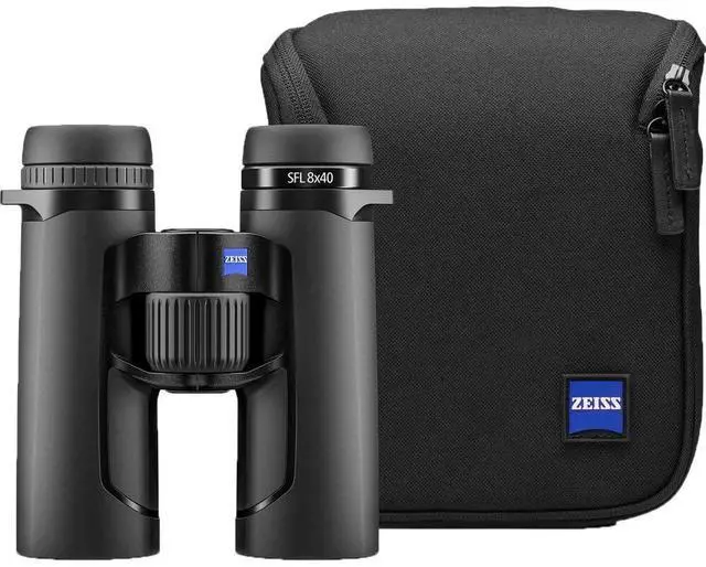 Alt view image 4 of 6 - Zeiss SFL Waterproof Lightweight Compact Bright UHD Hunting Binoculars, Black