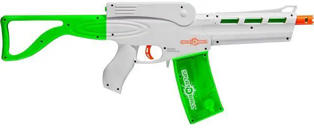 Alt view image 3 of 7 - SplatRball 800 Pyro Glow-in-The-Dark Gel Ball Water Bead Blaster Gun Kit, Green