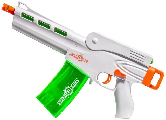 Alt view image 4 of 7 - SplatRball 800 Pyro Glow-in-The-Dark Gel Ball Water Bead Blaster Gun Kit, Green