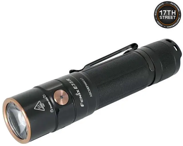 Alt view image 6 of 7 - Fenix E35R Magnetic Tail Flashlight Dual USB 2.4A Wall Plug, Cleaning Cloth Kit