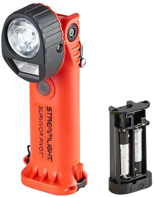 Main image of Streamlight Survivor Pivot USB 325 Lumens LED Flashlight, Orange