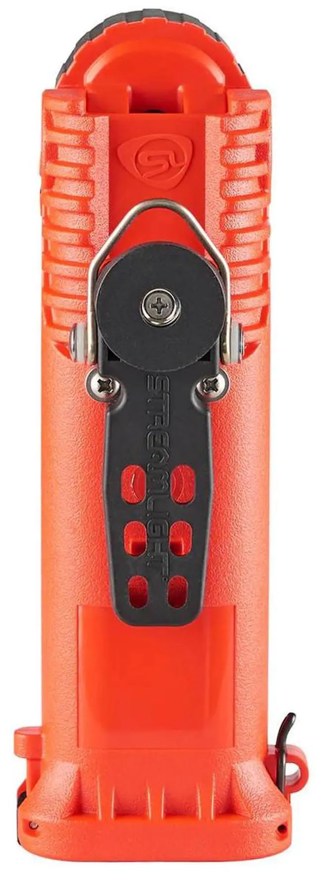 Alt view image 4 of 7 - Streamlight Survivor Pivot USB LED Flashlight with Magnet, 120/DC, 325 Lumens, Orange