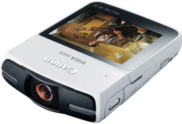 Main image of Canon VIXIA Mini Camcorder (White)