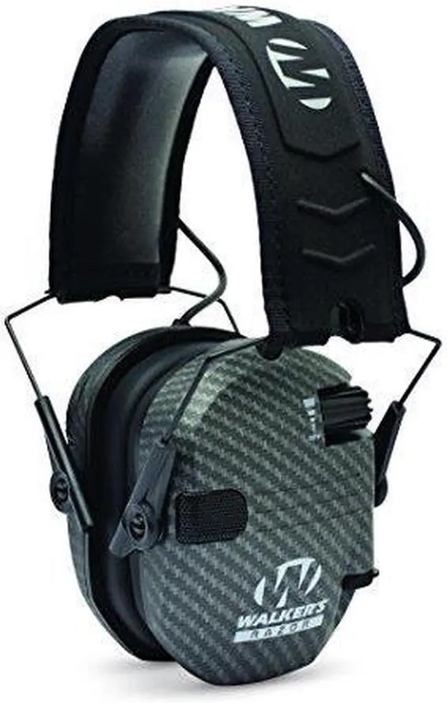 Main image of Walker's Game Ear Walker's Razor Slim Electronic Muff - Carbon