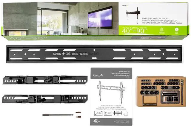 Alt view image 15 of 16 - Kanto PF400 Low Profile TV Wall Mount