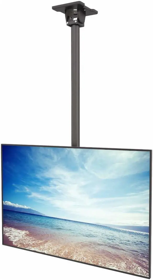 Alt view image 9 of 18 - Kanto CM600G Galvanized Outdoor Hanging Ceiling TV Mount for 37-inch to 70-inch TVs