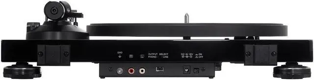 Alt view image 4 of 20 - AudioTechnica AT-LPW50PB Fully Manual Belt-Drive Turntable (Piano Black)
