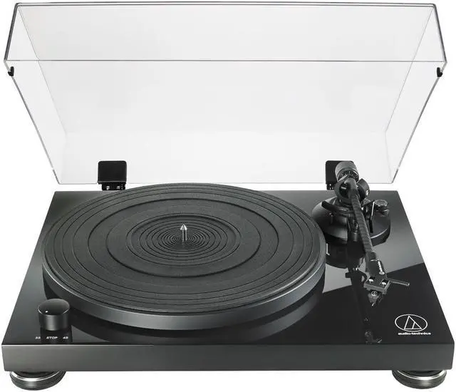Main image of AudioTechnica AT-LPW50PB Fully Manual Belt-Drive Turntable (Piano Black)