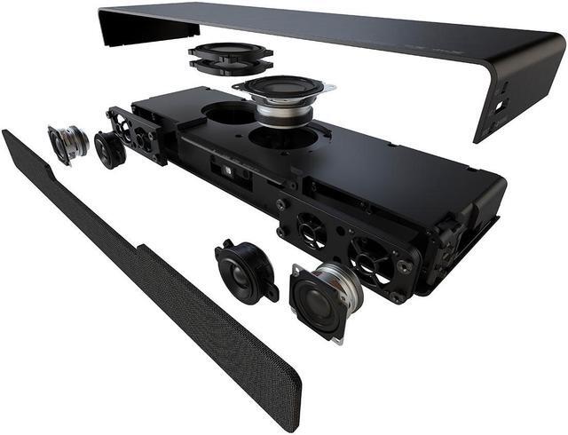 Alt view image 5 of 20 - Panasonic SoundSlayer 2.1 Channel Desktop Compact Audio Gaming Speaker with Dolby Atmos and 4K HDR Passthrough