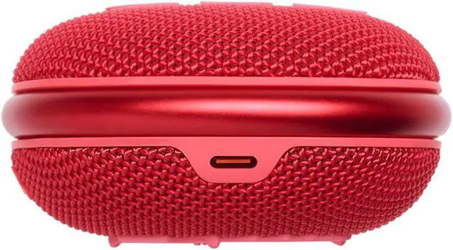 Alt view image 7 of 19 - JBL Clip 4 Portable Bluetooth Waterproof Speaker (Red)