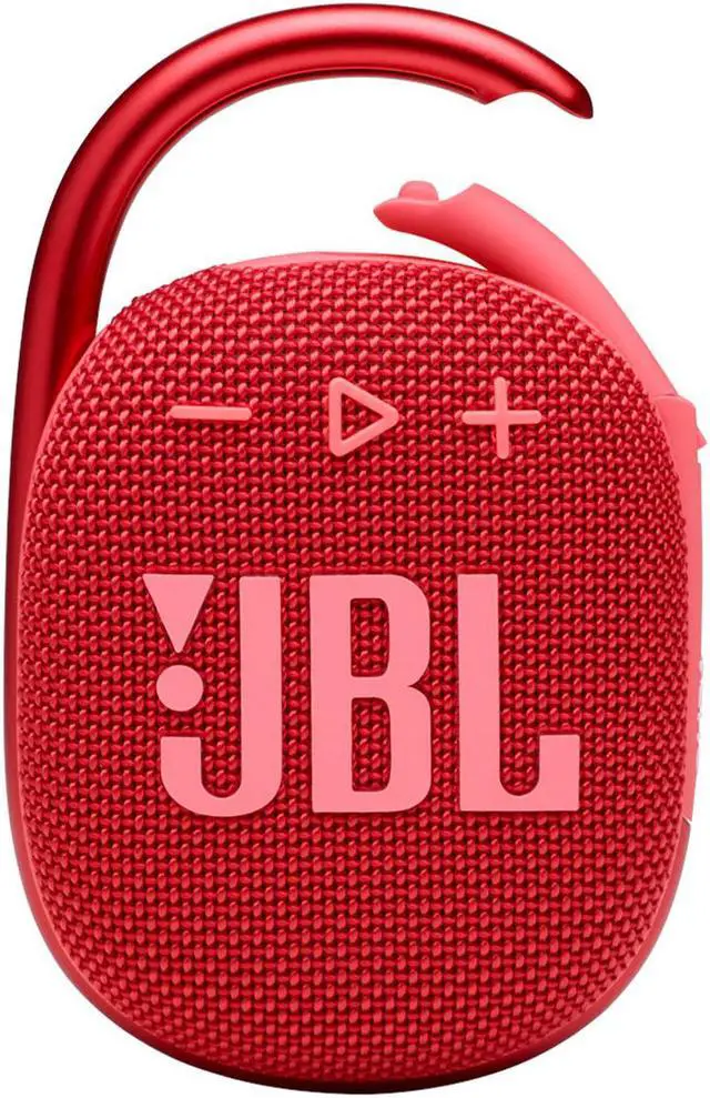 Main image of JBL Clip 4 Portable Bluetooth Waterproof Speaker (Red)