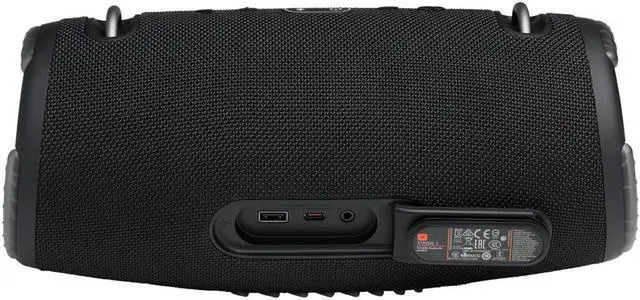 Alt view image 10 of 20 - JBL Xtreme 3 Black Portable Bluetooth Speaker
