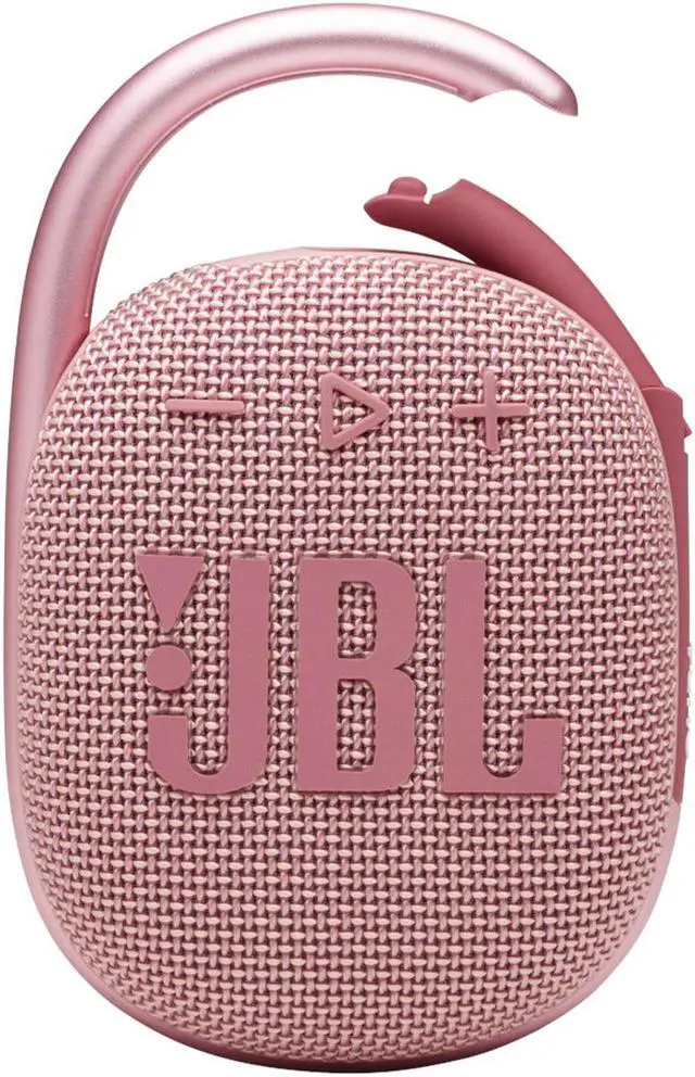 Alt view image 5 of 20 - JBL Clip 4 Pink Portable Bluetooth Speaker