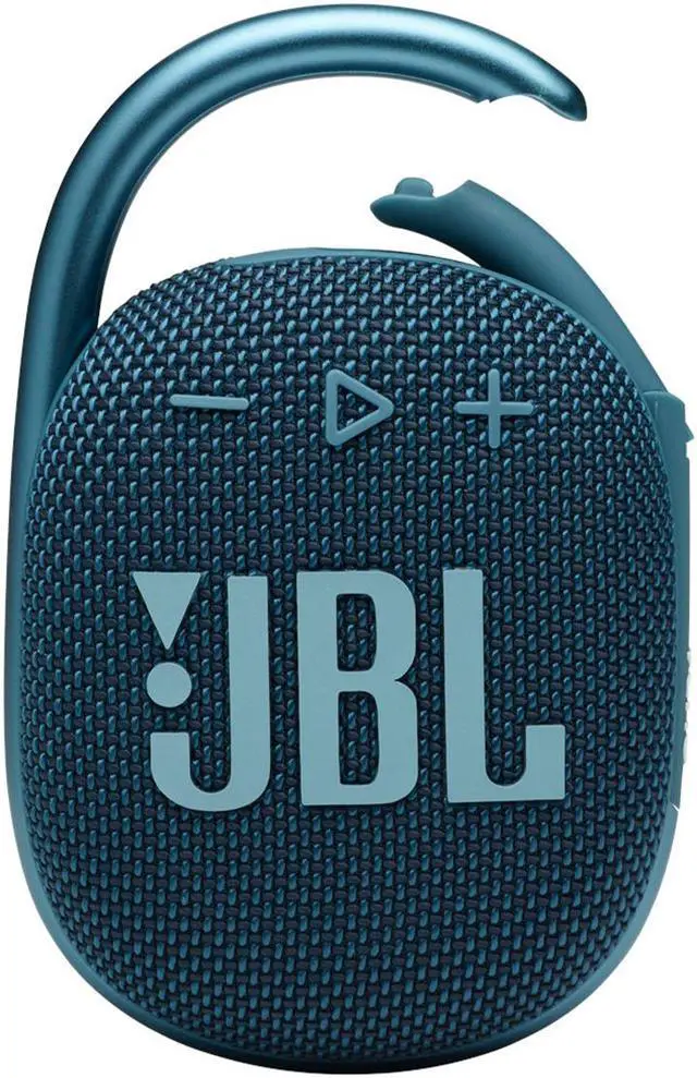 Alt view image 6 of 20 - JBL Clip 4 Blue Portable Bluetooth Speaker