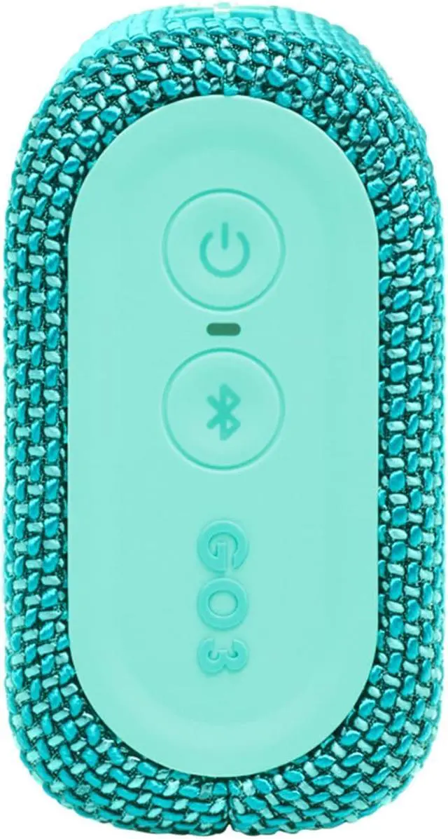 Alt view image 17 of 20 - JBL GO 3 Portable Waterproof Bluetooth Speaker, Teal