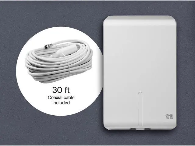 Alt view image 6 of 7 - One For All 17411 Rural Line Pro Outdoor HDTV Antenna