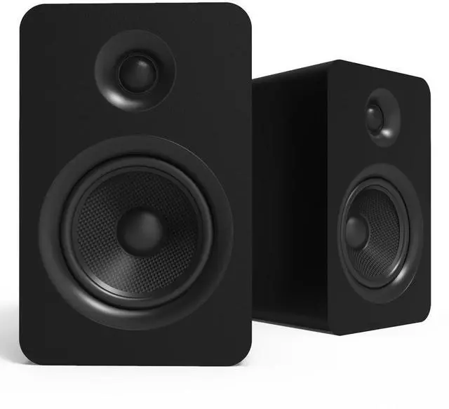 Main image of Kanto YUP6 Passive Bookshelf Speakers with 1" Silk Dome Tweeter and 5.25" Kevlar Woofer - External Amplifier/Receiver Required - Pair (Black)