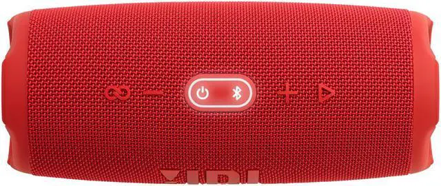 Alt view image 3 of 18 - JBL Charge 5 Portable Waterproof Bluetooth Speaker with Powerbank (Red)
