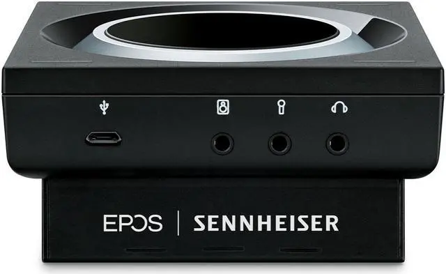 Alt view image 8 of 10 - EPOS Sennheiser GSX 1000 7.1 Surround Sound External USB Sound Card