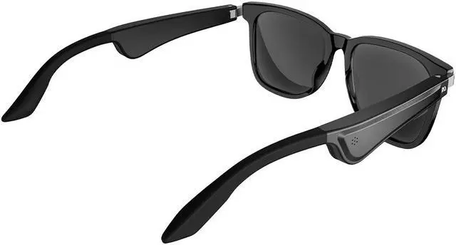 Alt view image 4 of 14 - Ausounds AU-Lens Unisex True Wireless Audio Sunglasses (Black)