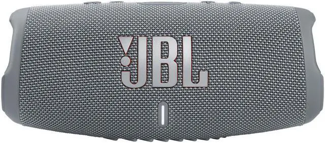 Alt view image 2 of 9 - JBL CHARGE5GRY Charge 5 Portable Waterproof Speaker with Powerbank - Grey