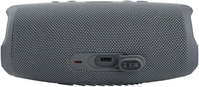 Alt view image 6 of 9 - JBL CHARGE5GRY Charge 5 Portable Waterproof Speaker with Powerbank - Grey