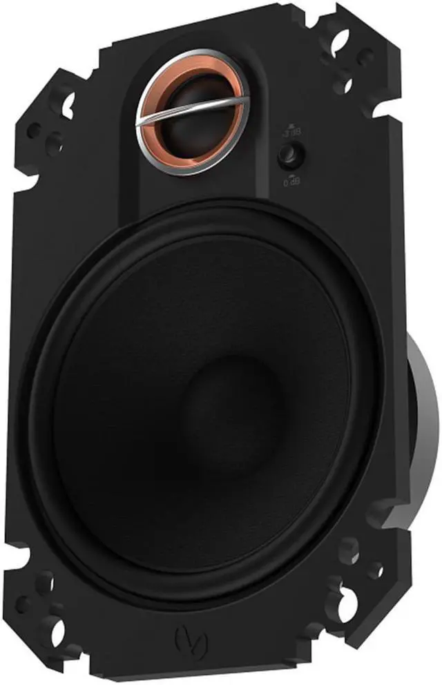 Alt view image 2 of 11 - Infinity Kappa 463XF 4" x 6" (104mm x 157mm) Two-way Car Speaker - Pair
