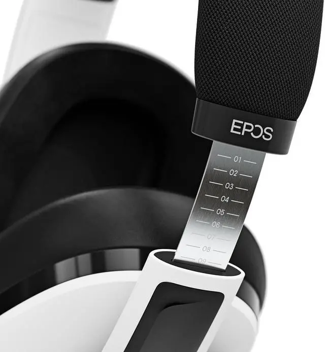 Alt view image 7 of 17 - EPOS Audio H3 Hybrid Closed Acoustic Bluetooth Gaming Headset (White)