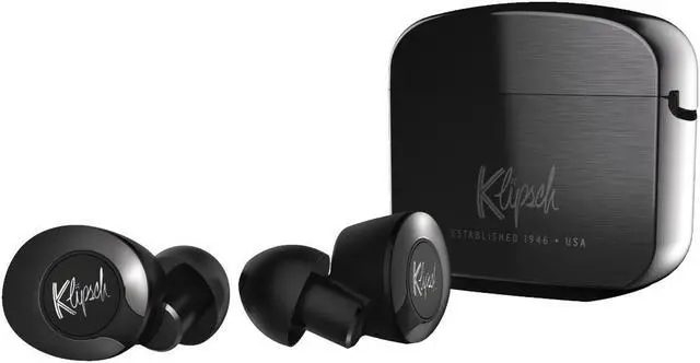 Alt view image 6 of 11 - Klipsch Gunmetal T5 II ANC Gunmetal Yes Connector In-Ear True Wireless Noise Canceling Headphones
