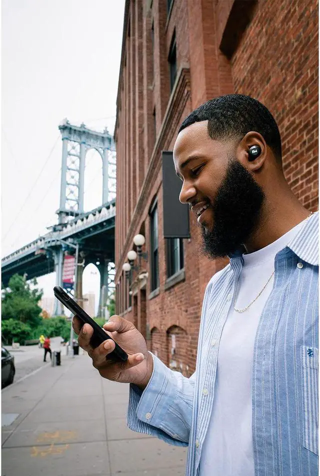 Alt view image 8 of 11 - Klipsch Gunmetal T5 II ANC Gunmetal Yes Connector In-Ear True Wireless Noise Canceling Headphones