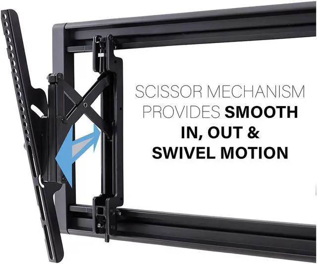 Alt view image 4 of 7 - Sanus VLT7-B2 Large Advanced Tilt 4D TV Wall Mount for TVs 42"-90"