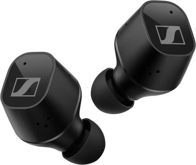 Alt view image 2 of 19 - Sennheiser CXPLUSTW1 True Wireless Earbuds - Black