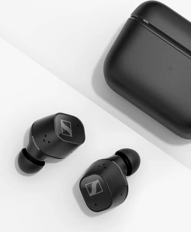 Alt view image 4 of 19 - Sennheiser CXPLUSTW1 True Wireless Earbuds - Black