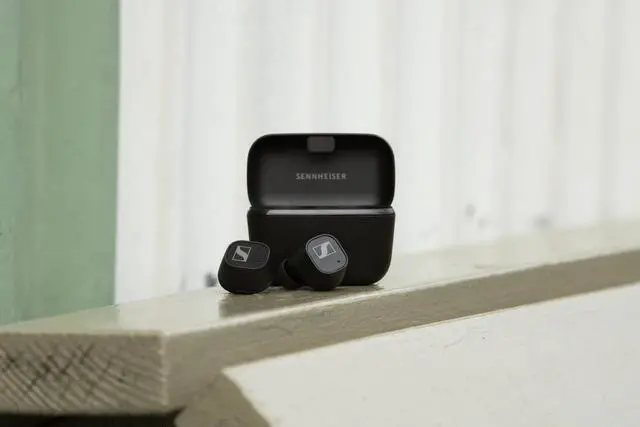 Alt view image 5 of 19 - Sennheiser CXPLUSTW1 True Wireless Earbuds - Black
